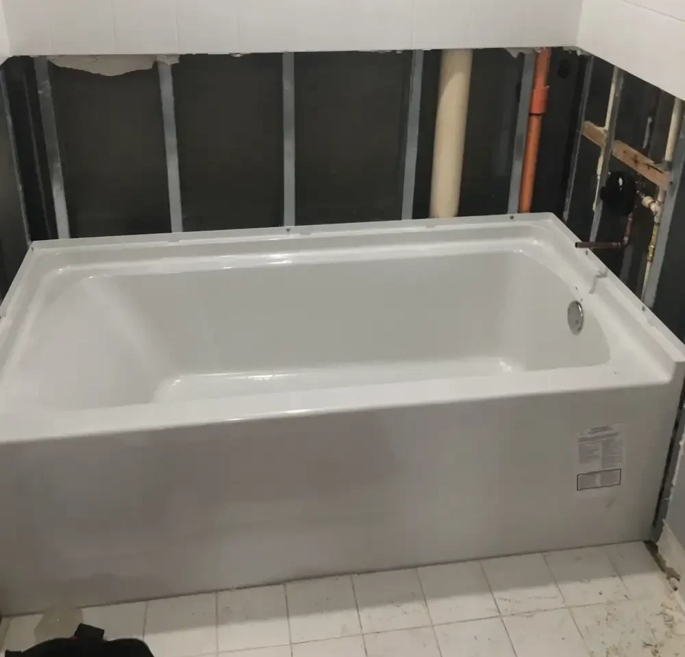 Bathtub Installation