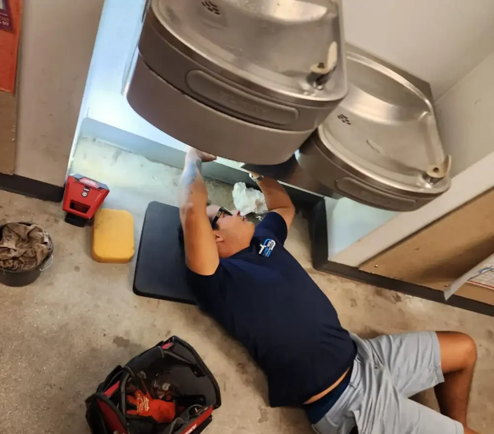 Commercial Plumbing Drinking Fountain Repair