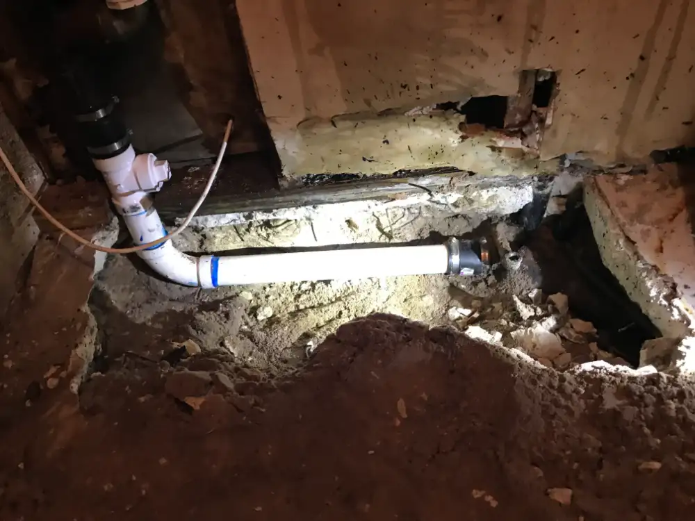 Open Slab Pipe Installation (leak Detection)