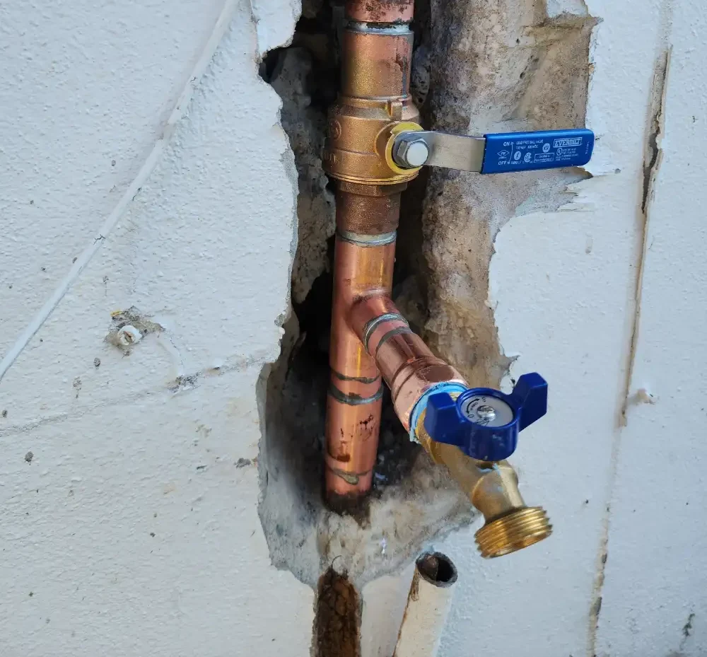 Plumbing Outdoor Faucet Replacement